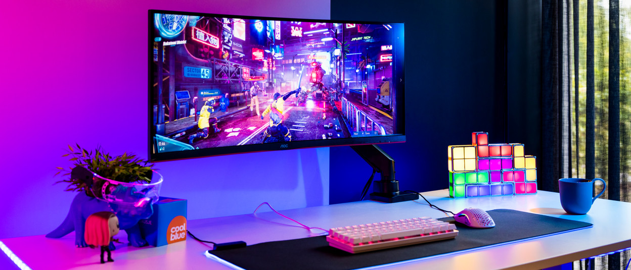 Wie merk op verlangen Gaming monitor - Coolblue - Voor 23.59u, morgen in huis