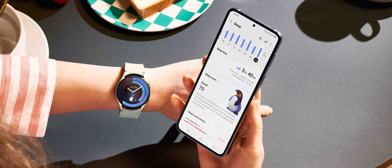 Samsung discount smartwatch bloeddruk