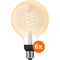 Philips Hue Filamentlamp White Globe XL E27 - 2023 - 6-pack