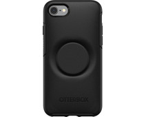 OtterBox Otter + Pop Symmetry Apple iPhone SE 2022 / SE 2020 / 8 / 7 Back Cover Black