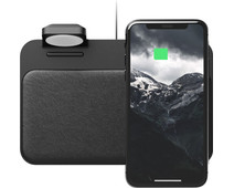 Nomad Base Station Wireless Charger with integrated Apple Watch charger