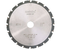 Metabo Accessoires 628280000 Cirkelzaagblad Multi Cut Classic 165x20 42