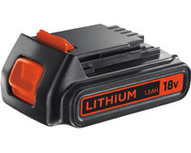 BLACK+DECKER Battery 18V 1.5Ah Li-ion