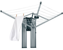 Koor Ashley Furman toon Brabantia Lift-o-Matic droogmolen 50 meter + anker + hoes + tas - Coolblue  - Voor 23.59u, morgen in huis