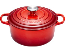 Le Creuset Signature Round Dutch Oven 24cm Cerise