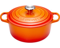 Le Creuset Signature Ronde Braadpan 24 cm Oranjerood