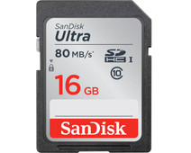 SanDisk SDHC Ultra 16GB Class 10