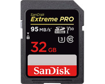 Sandisk SDHC Extreme Pro 32GB 95MB/S Class 10