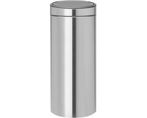 Amuseren met tijd Pakistan Brabantia Touch Bin 30 Liter Matt Steel - Coolblue - Voor 23.59u, morgen in  huis