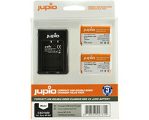 Jupio Kit: Battery NP-BX1 (2x) + USB Double-Sided Charger