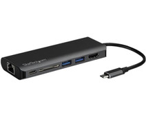 StarTech usb C - hdmi, GbE en SD Converter