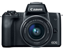 Canon EOS M50 Body Zwart + 15-45mm f/3.5-6.3 IS STM
