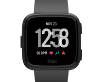 Fitbit Versa Black/Black Aluminum