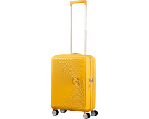 American Tourister Soundbox Expandable Spinner 55cm Golden Yellow