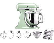 KitchenAid Artisan Mixer 5KSM175PS Pistachio + Pasta Rolling Set