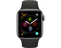 Apple Watch Series 4 40mm Space Gray Aluminium/Zwarte Sportband