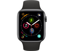 apple watch series 4 44mm space gray sport black