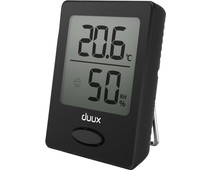 Duux Sense Hygrometer en Thermometer Zwart