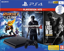 geleidelijk Ongrijpbaar rotatie Sony PS4 Slim 1 TB PlayStation Hits bundel (3 games) - Coolblue - Voor  23.59u, morgen in huis