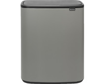 Brabantia Bo Touch Bin 60L Mineral Concrete Gray