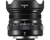 Fujifilm XF 16mm f/2.8 R WR Black