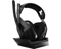 Astro A50 Draadloze Gaming Headset + Base Station voor PS5, PS4 - Zwart