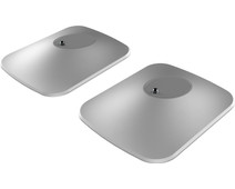 KEF P1 LSX Desk Pad Zilver per paar