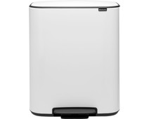 Brabantia Bo Pedal Bin 60L White