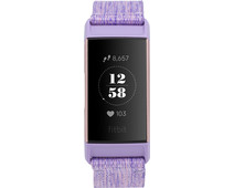 Meter Alabama Skalk Fitbit Charge 3 Special Edition Lavender Aluminium - Coolblue - Voor  23.59u, morgen in huis