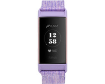 Fitbit Charge 3 Special Edition Lavender Aluminium - Coolblue - Voor 23 ...