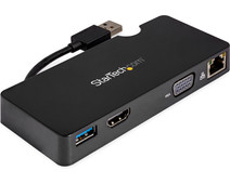 StarTech USB 3.0 Reis Docking Station Laptops HDMI/VGA