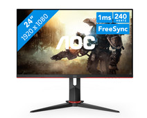 AOC 24G2ZE/BK - Coolblue - Voor 23.59u, morgen in huis