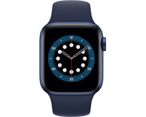 Apple Watch Series 6 40mm Blue Aluminum Deep Navy Sport Band
