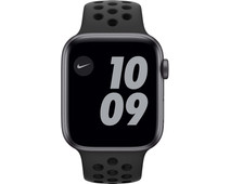 Apple Watch Nike SE 44mm Space Gray Aluminum Black Sport Band