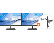 2x Philips 275E1S/00 + NewStar FPMA-D550DBLACK