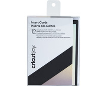 Cricut Joy Insert Cards 12-pack Black/Holographic