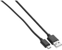 Azuri Usb A naar Micro Usb Kabel 2m Kunststof Zwart