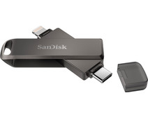 SanDisk iXpand Flash Drive Luxe 256GB Type-C + Lightning Connector