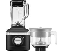 KitchenAid Artisan K400 5KSB4026EBK Vulkaanzwart + citruspers opzetstuk