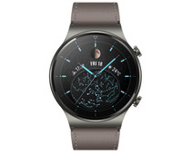 Huawei Watch GT 2 Grijs/Bruin 46mm - Coolblue - Voor 23.59u, morgen in huis