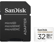 Sandisk Micro SDHC High Endurance 32GB 100MB/s + Adapter