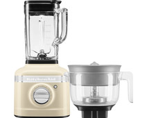 KitchenAid Artisan K400 5KSB4026EAC Amandelwit + citruspers opzetstuk