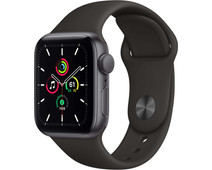 Apple Watch SE 40mm Roségoud Aluminium Crème Sportband - Coolblue - Voor  23.59u, morgen in huis