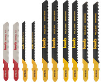 KWB 10-piece Jigsaw Blade Set (Universal)