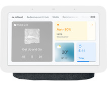 Google Nest Hub 2 Chalk - Coolblue - Before 23:59, delivered tomorrow