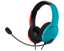 PDP LVL40 Wired Stereo Gaming Headset Nintendo Switch Blue/Red