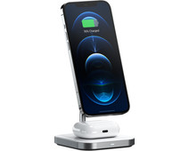 ZENS Dual Aluminium Draadloze Oplader 10W Wit - Coolblue - Voor 23.59u