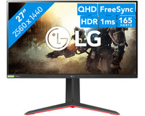 LG 27GR75Q-B UltraGear Gaming Monitor 27 Inch , 2560 x 1440, 16:9, WQ -  Desktop computers - 199731884