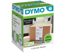 DYMO Authentieke LW Lever-archiveringslabels Wit (104 mm x 159 mm)