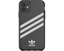 Adidas Apple iPhone 11 Back Cover Leather Black/White